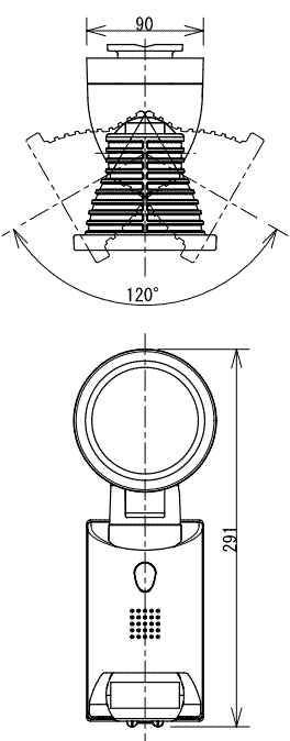 LC-20S　外形寸法図