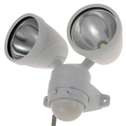 LEDセンサーライト　２灯式 OHM OSE-LS42