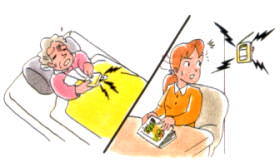 ナースコールとして